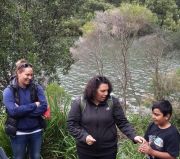039 MHS Nardi Lucy and son Cooks River 21Mar2015  